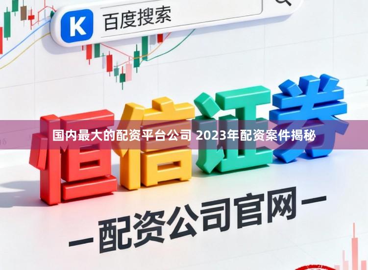 国内最大的配资平台公司 2023年配资案件揭秘
