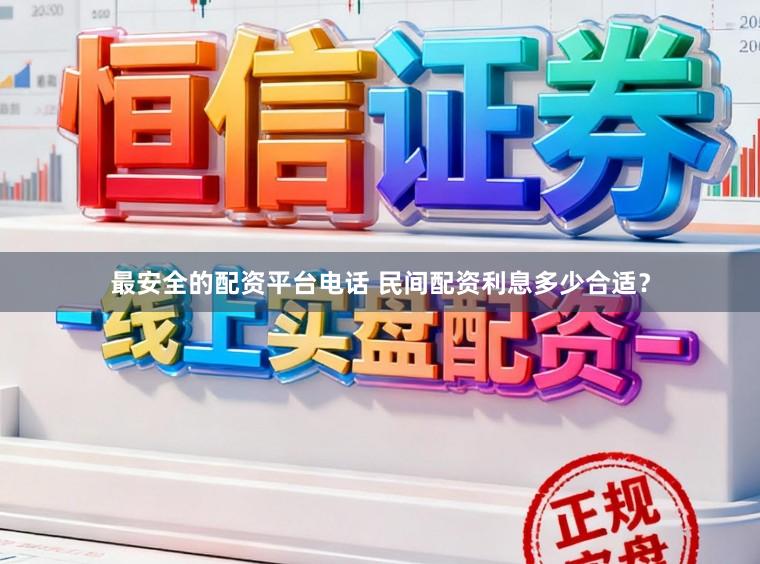 最安全的配资平台电话 民间配资利息多少合适？